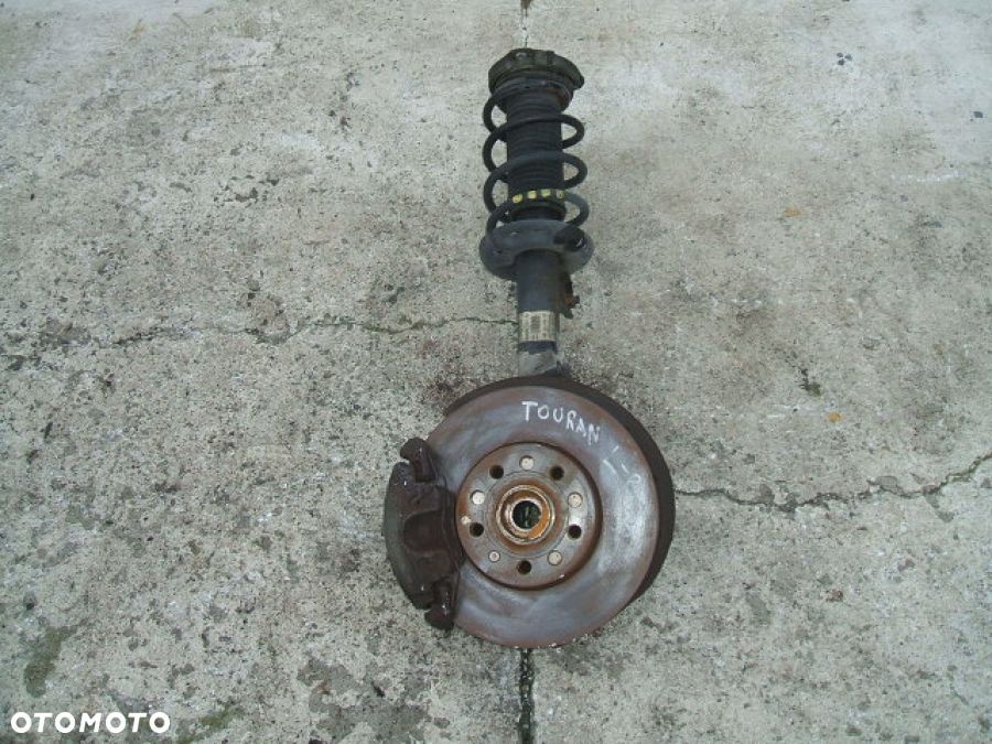 VW TOURAN I 1.6FSI SKODA SEAT ZWROTNICA lewa AMORTYZATOR MCPherson - 8