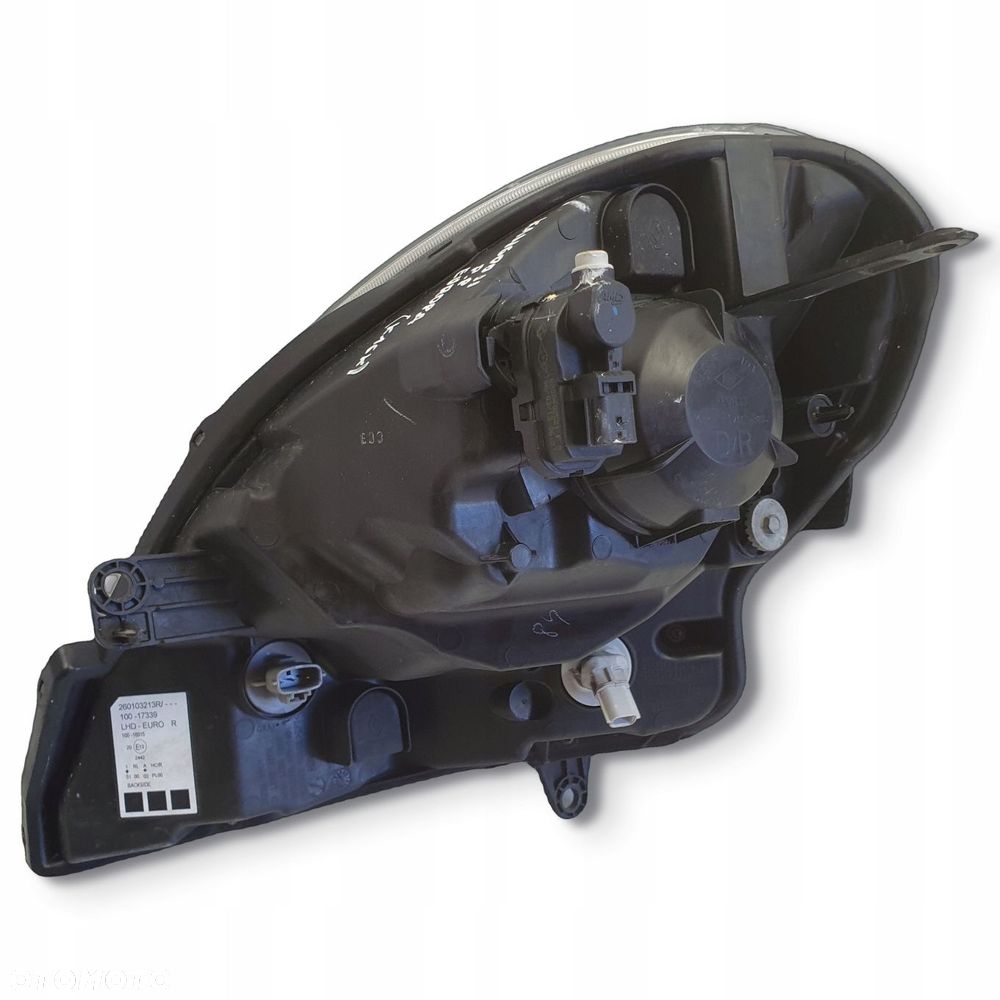 LAMPA PRAWA Renault Kangoo II prawy przód przednia 2008- EUROPA 260103213R - 6