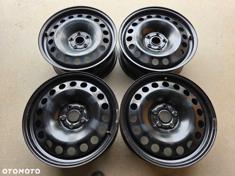 [1428] 4x Felgi stalowe 18 cali 5x112 ET50 7,5Jx18H2 VW Seat Skoda Audi