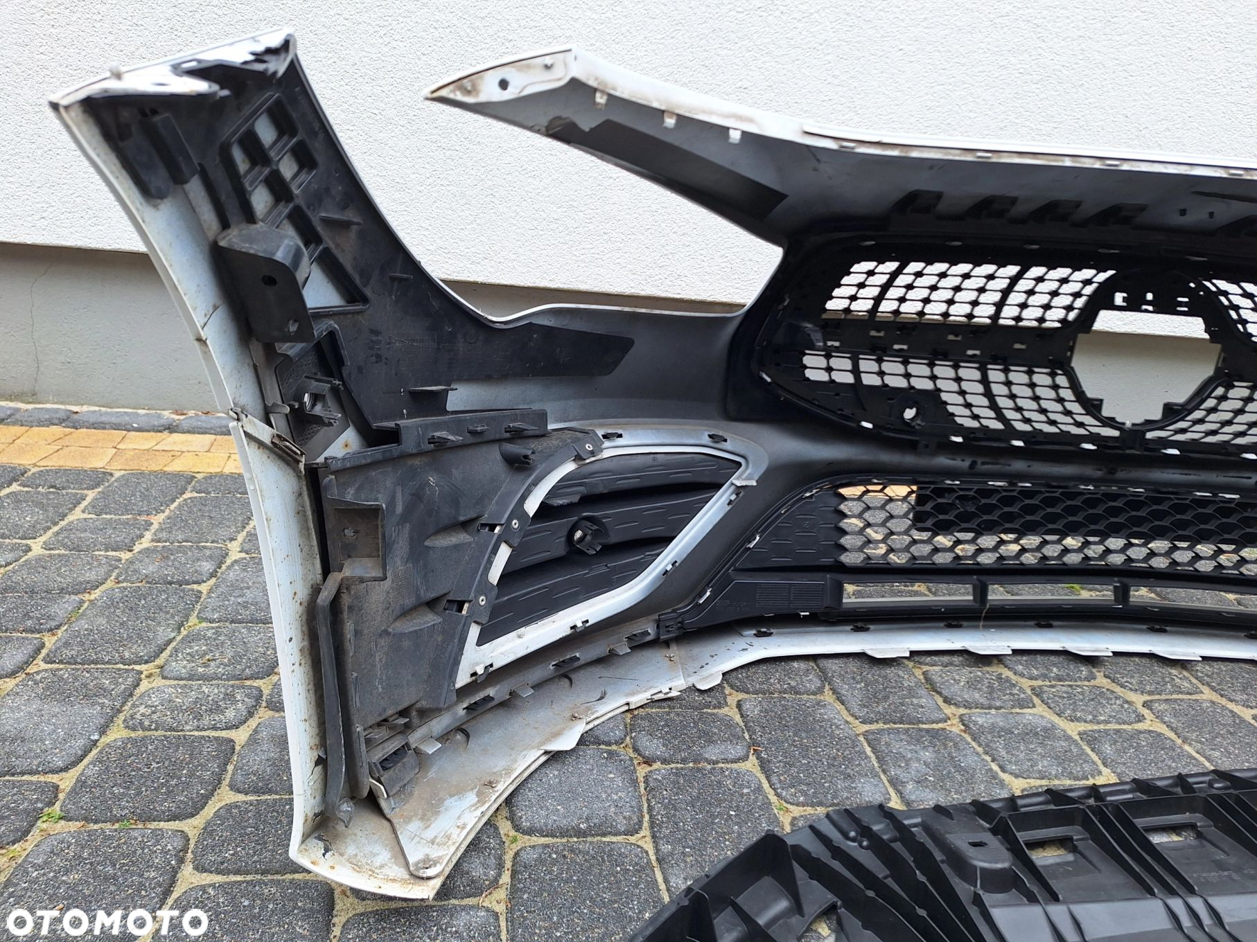 MERCEDES CLA AMG 118 W118 19-23 ZDERZAK PRZÓD PRZEDNI+BDB GRILL+KRATKI+PŁYTA ORYG A1188853901 WYSYŁKA 24H - 15