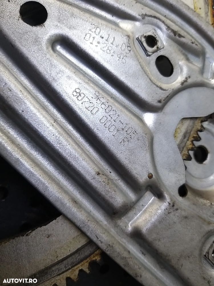 Macara geam electric dreapta fata renault megane 3 966416102 966026100 966029102 966021105 807200001r - 2