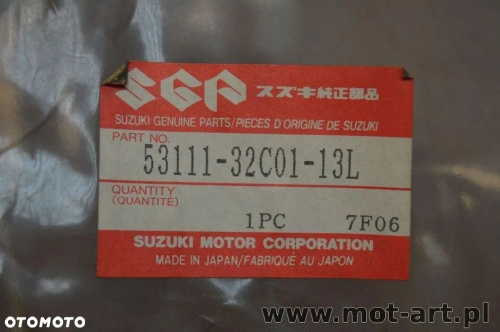 Nowy błotnik Suzuki VX800 53111-32c01-13l - 2