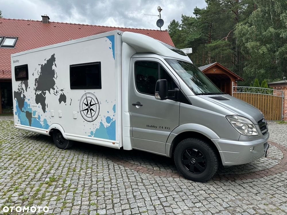 Mercedes-Benz Sprinter Kamper Półintegra Hobby - 2