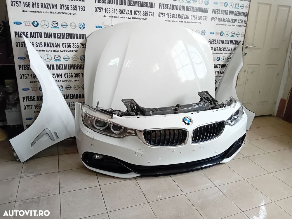 Fata Completa BMW F32 F33 F36 LCI 2017-2020 Sport Line Bara Capota Far Aripi - 4