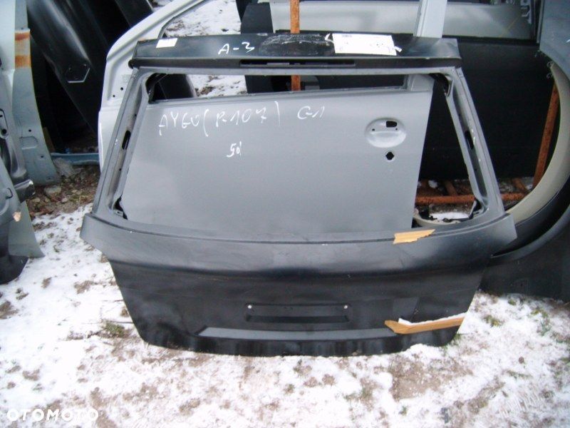 Audi A3 8p 03-12r  klapa tył nowa oryginał 3d - 1