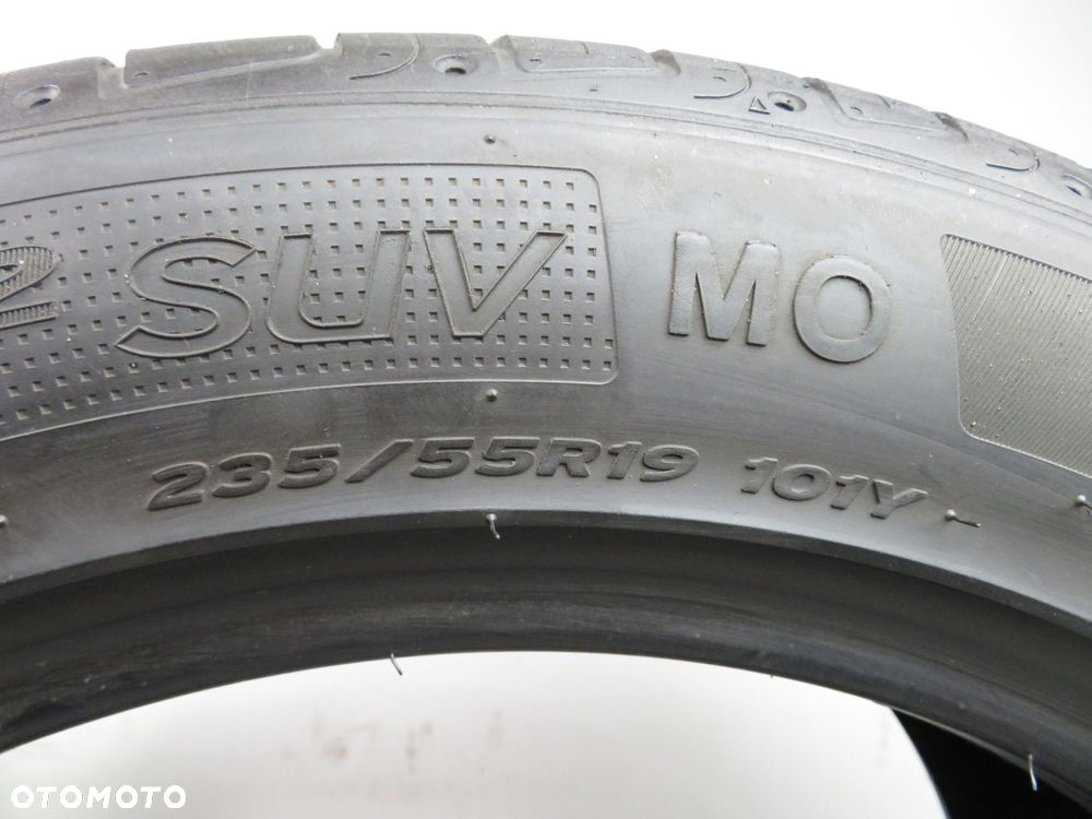2X 235/55R19 OPONY LETNIE 4X4 HANKOOK VENTUS S1 EVO2 SUV 101Y MO DOT: 3816. - 4