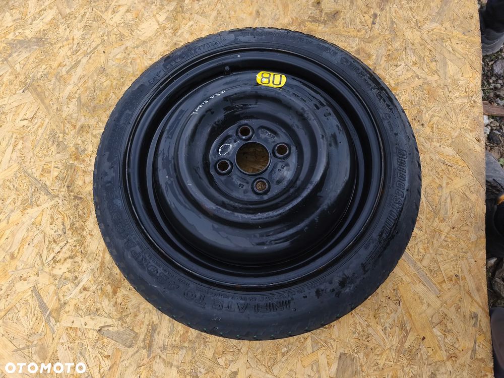 KOŁO DOJAZDOWE ZAPASOWE 15 CALI TOYOTA YARIS II 4X100 - 1