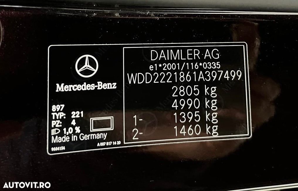 Mercedes-Benz S 560 4MATIC Long Aut. - 40