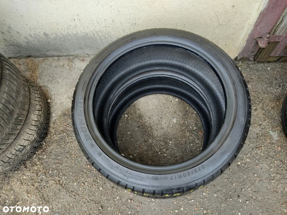 215/40R17 87W OPONY Letnie Lato BRIDGESTONE POTENZA S001 5mm DUNLOP Sport MAXX RT Legnica ALU-RAD 5-6mm 215/40 - 12