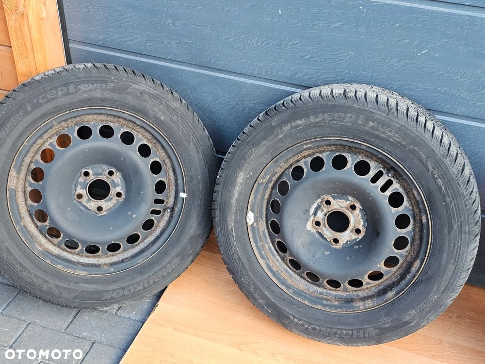 KOŁA FELGI STALOWE OPONY ZIMOWE 205/60 R 16 OPEL ASTRA J K MOKKA 5x105 ET39 - 3