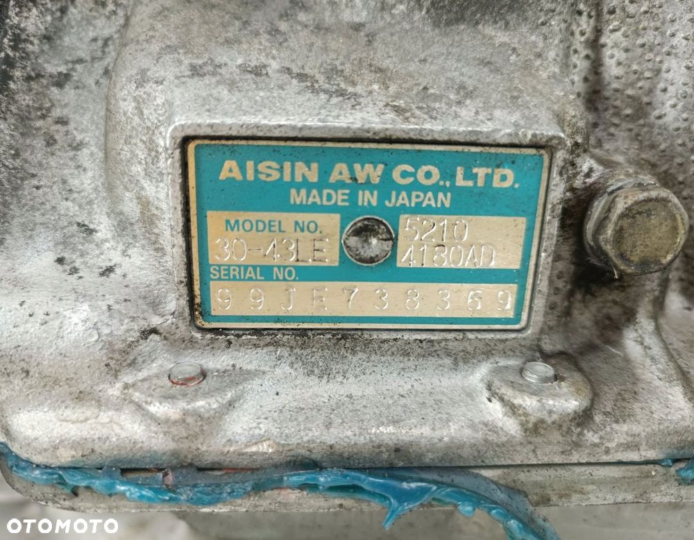 SKRZYNIA BIEGÓW AUTOMATYCZNA JEEP CHEROKEE XJ ZJ 4.0 30-43LE - 4