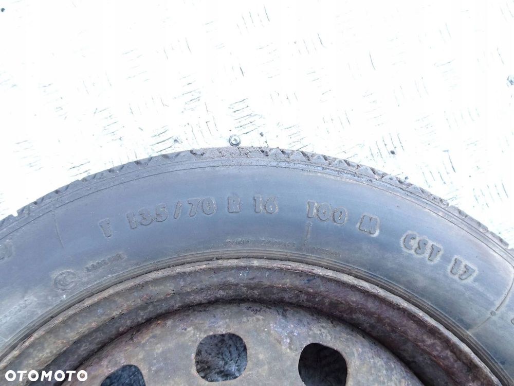 koło dojazdowe fiat 500l 16" 5x98 - 4