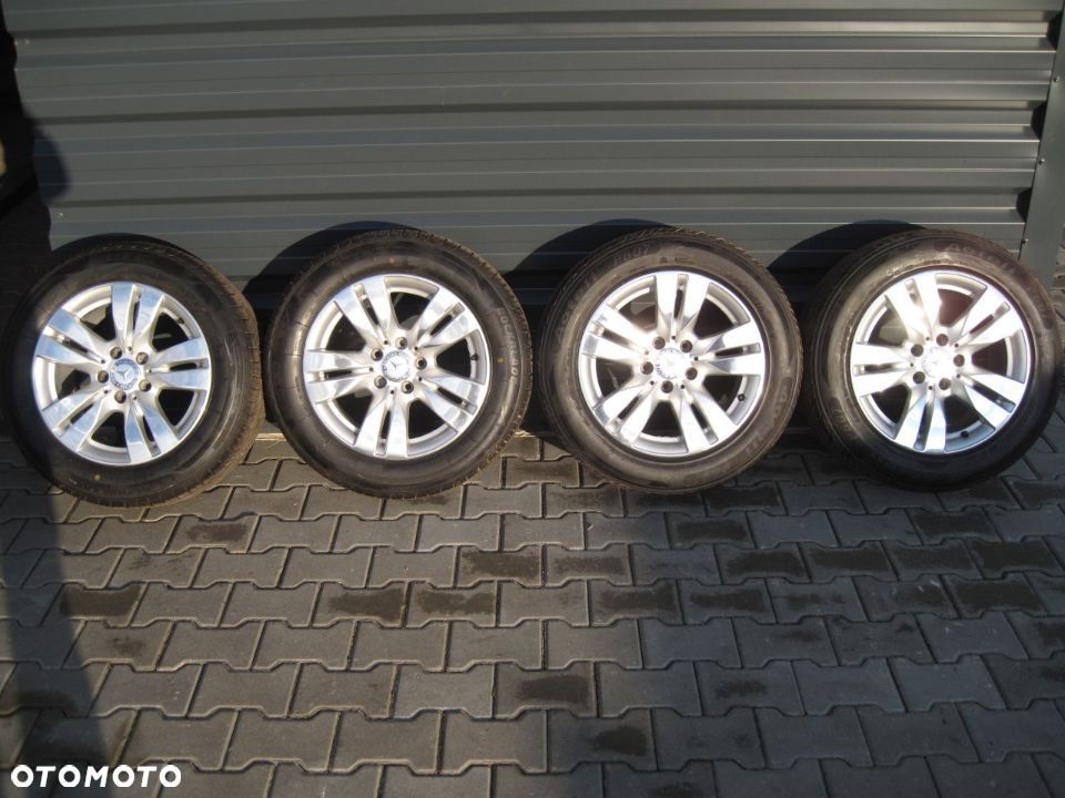 MERCEDES E W212 KOŁA FELGI OPONY LATO 225/55 16 5x112 - 1