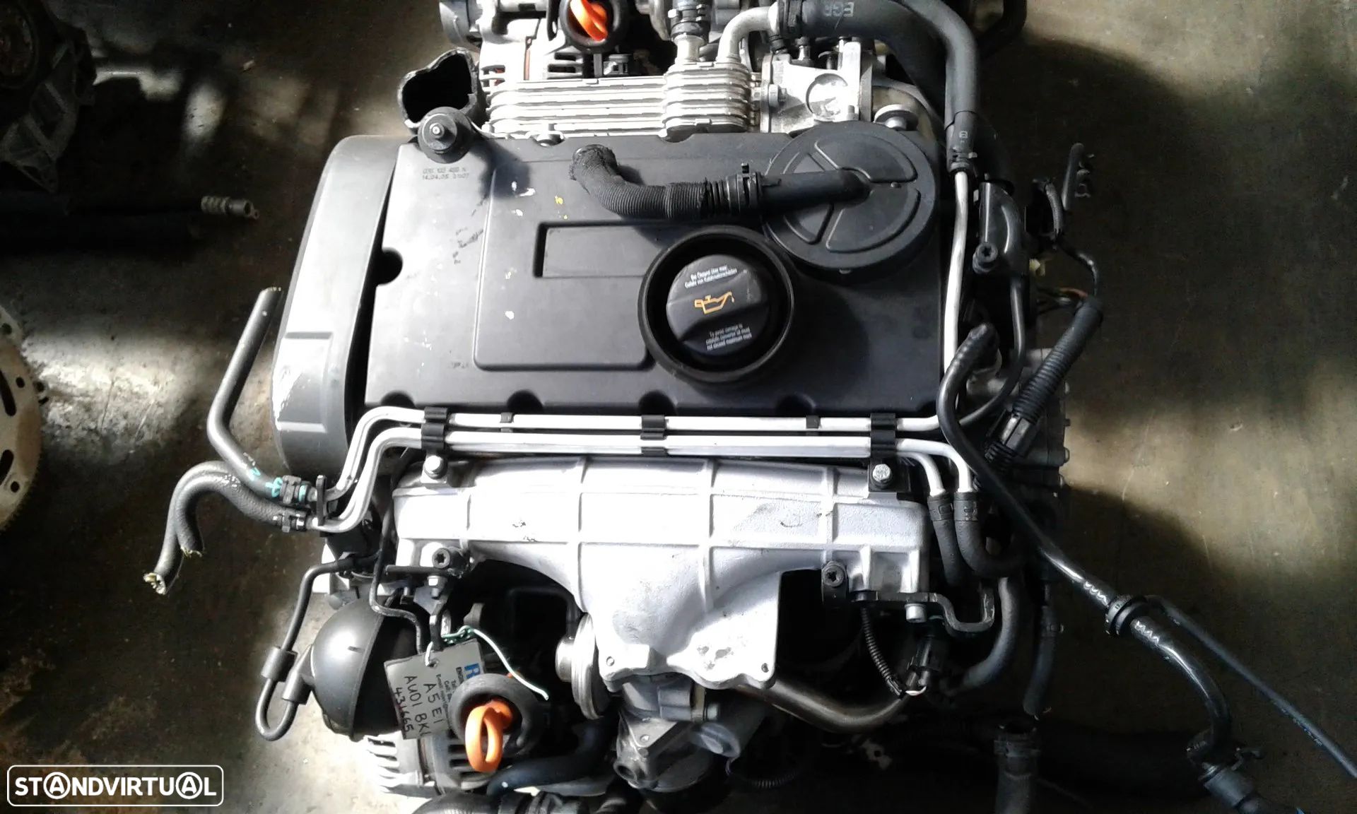 .Motor Completo VW Volkswagen Audi Skoda BKD 2.0 TDi 140cv 16v Bosch - 1