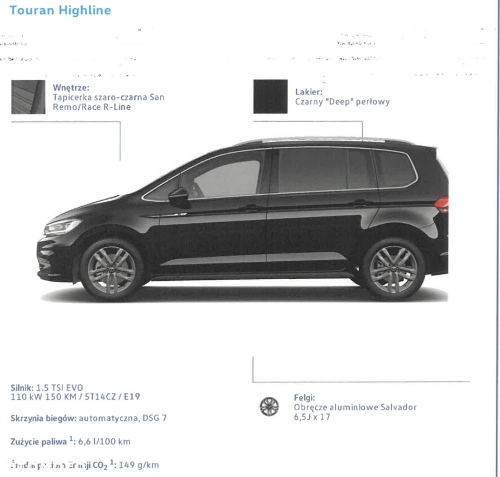 Volkswagen Touran 1.5 TSI EVO Highline DSG - 8