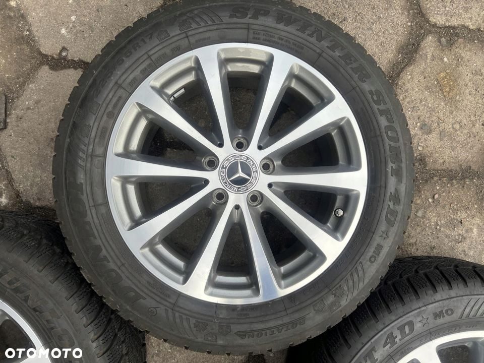 Koła 225/55R17 Mercedes E klasa W213 Dunlop 6,7mm - 10
