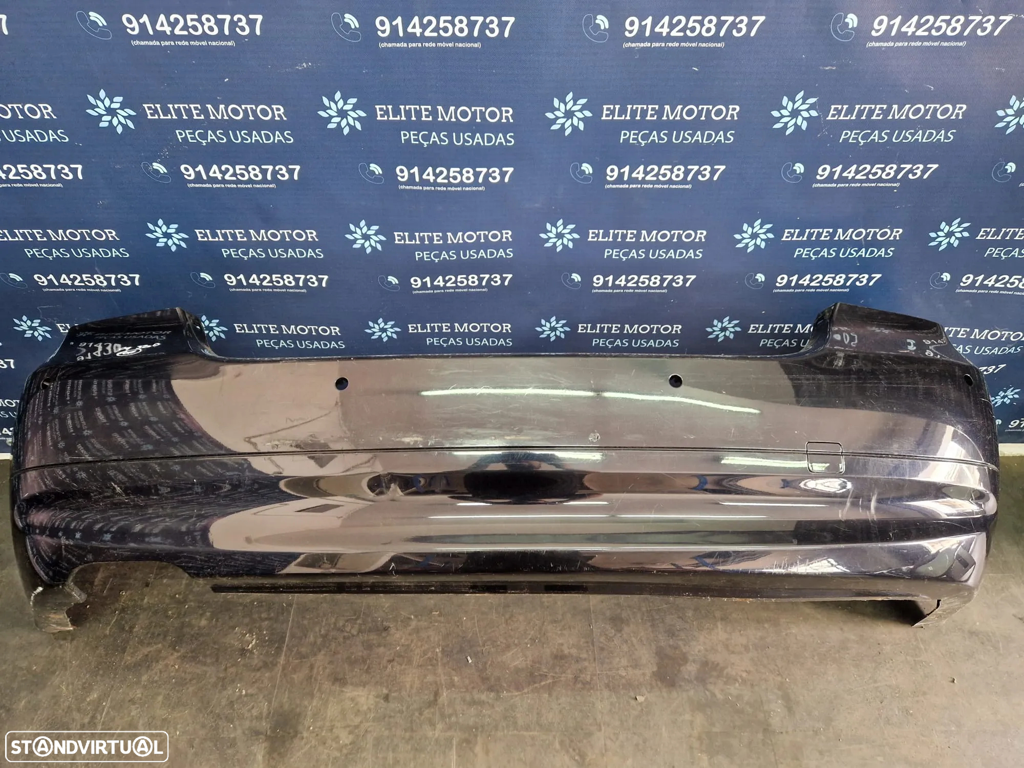 Parachoques traseiro usado BMW SERIE 3 E90 SEDAN CARRO - 3
