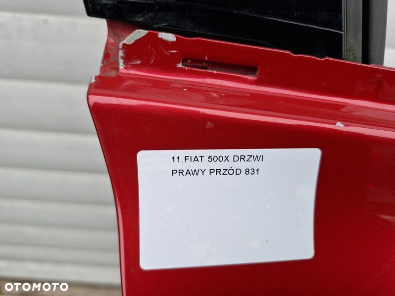 fiat 500x drzwi prawy przód prawe przednie 831 - 2
