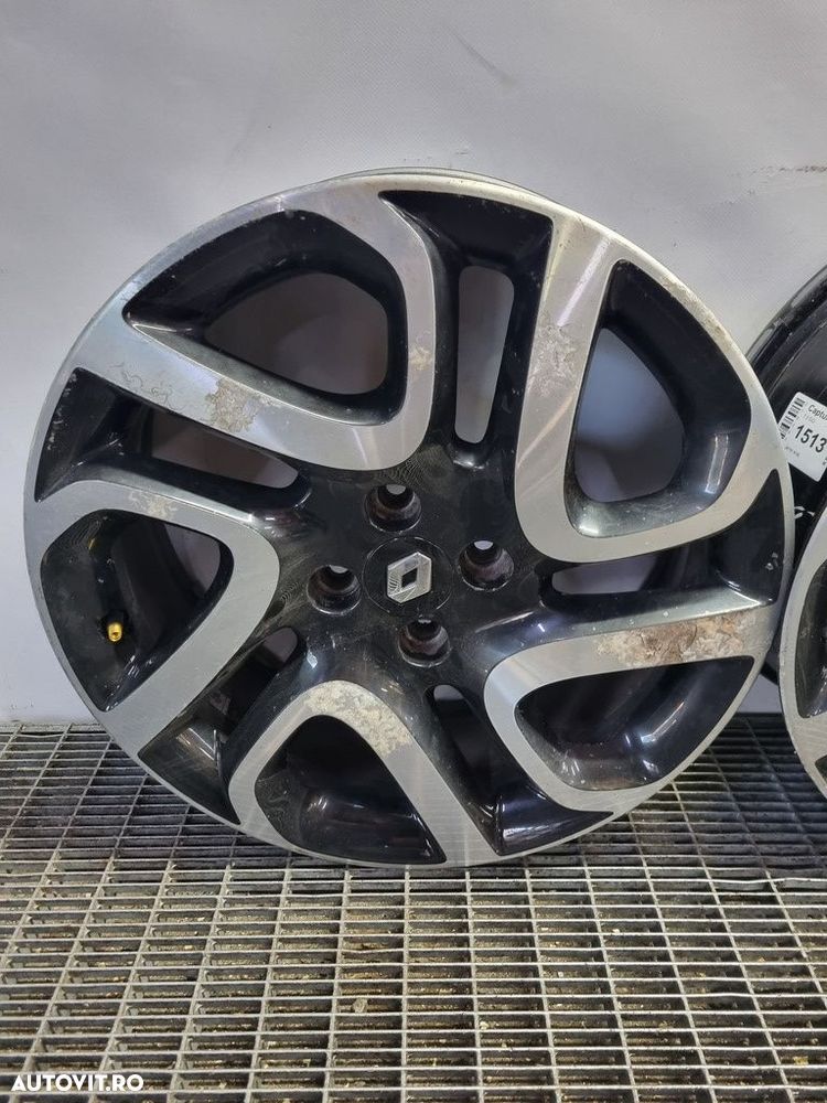 Jante aliaj Renault Captur 2013 - 2017 (1513) R17 4*100 ET40 - 2