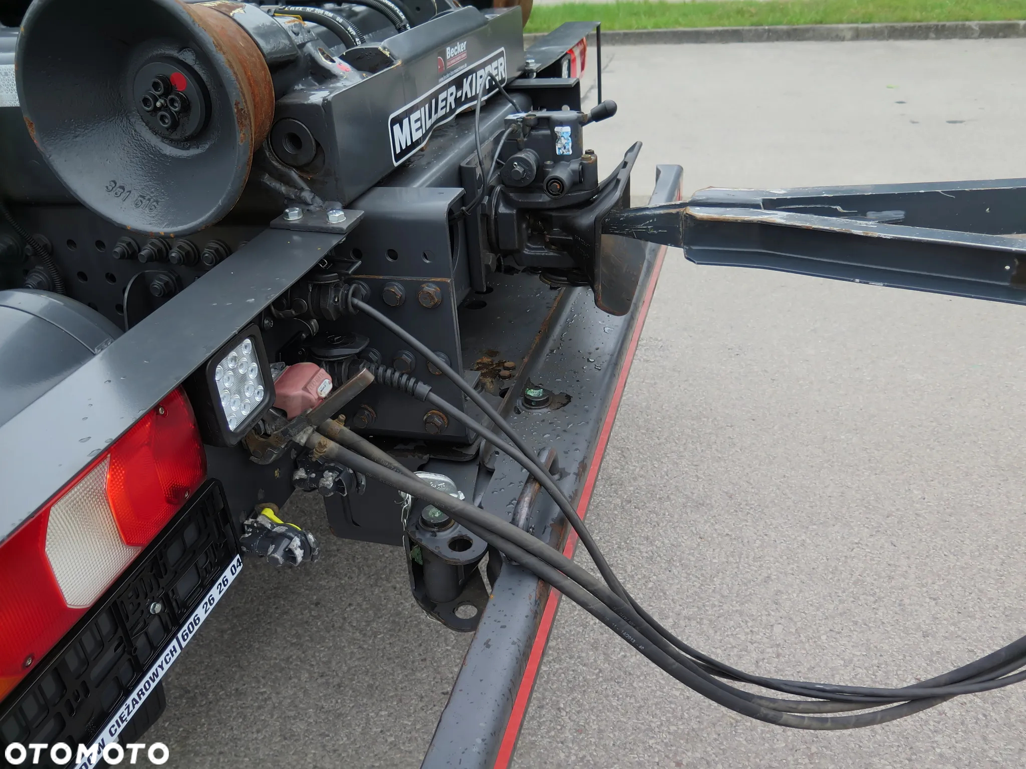 Mercedes-Benz ACTROS 2551, 6x2, HAKOWIEC MEILLER RK 20.65 - 23