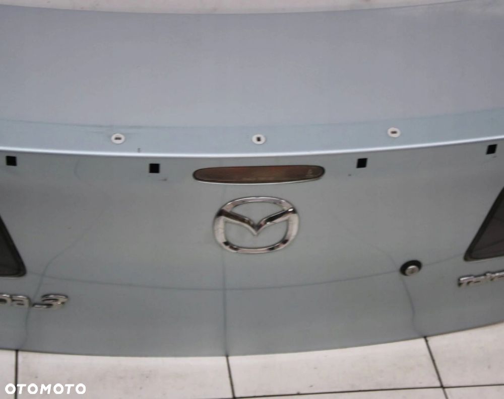 MAZDA 3 BK SEDAN 04R- KLAPA BAGAŻNIKA TYŁ TYLNA 33Y - 4