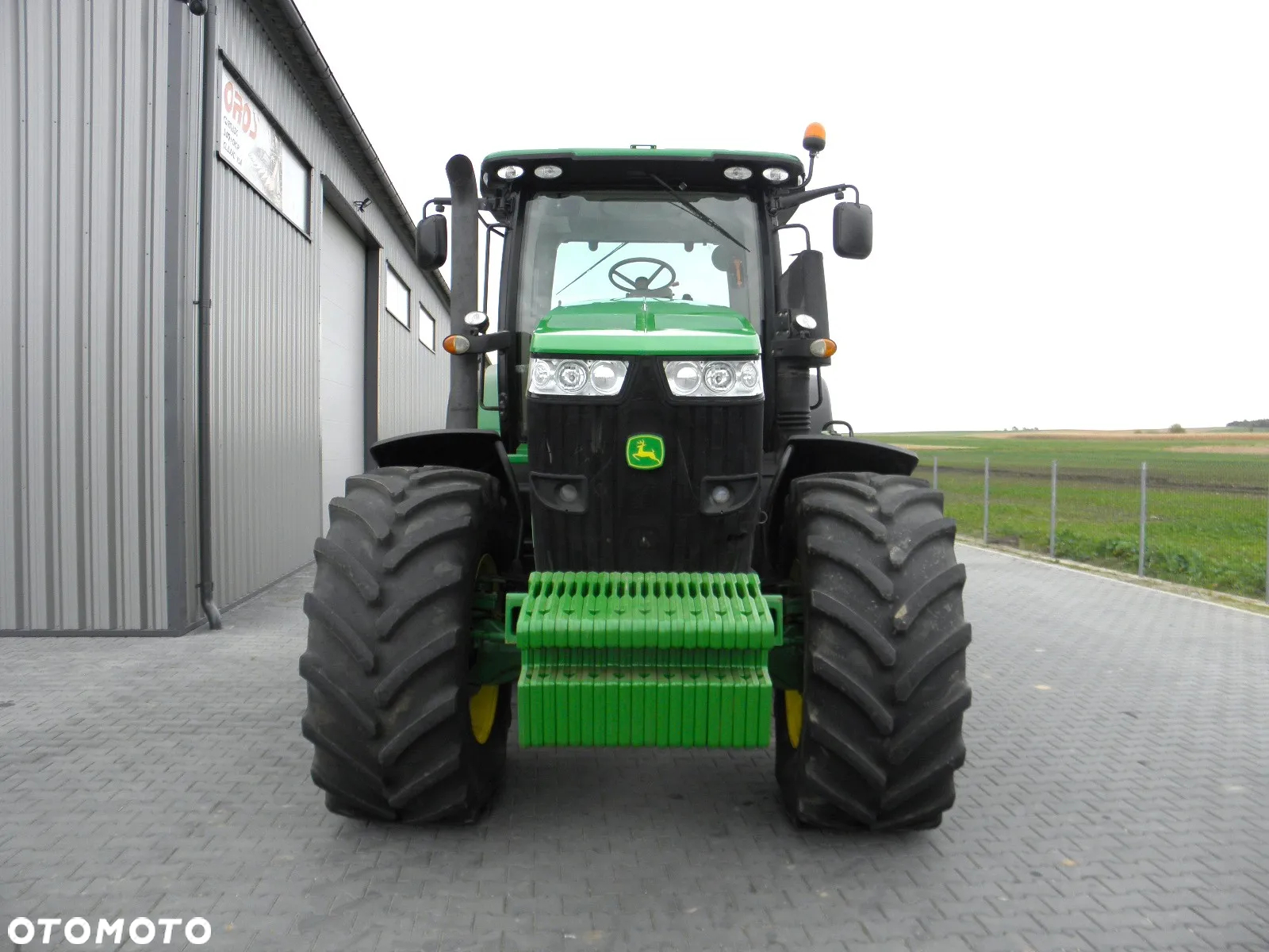 John Deere 7230 R 2012 Rok Nie Malowany, Skrzynia POWERQUAD, Stan Bardzo Dobry - 14