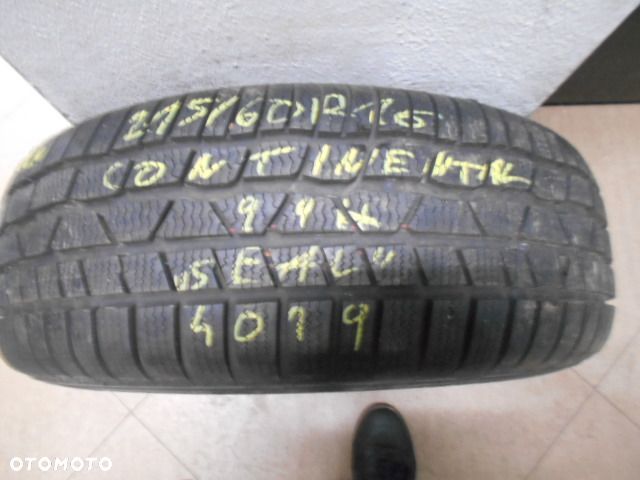 Opona pojedyńcza 215/60r16 continental conti winter contact ts830p 8,5mm zima seal - 1