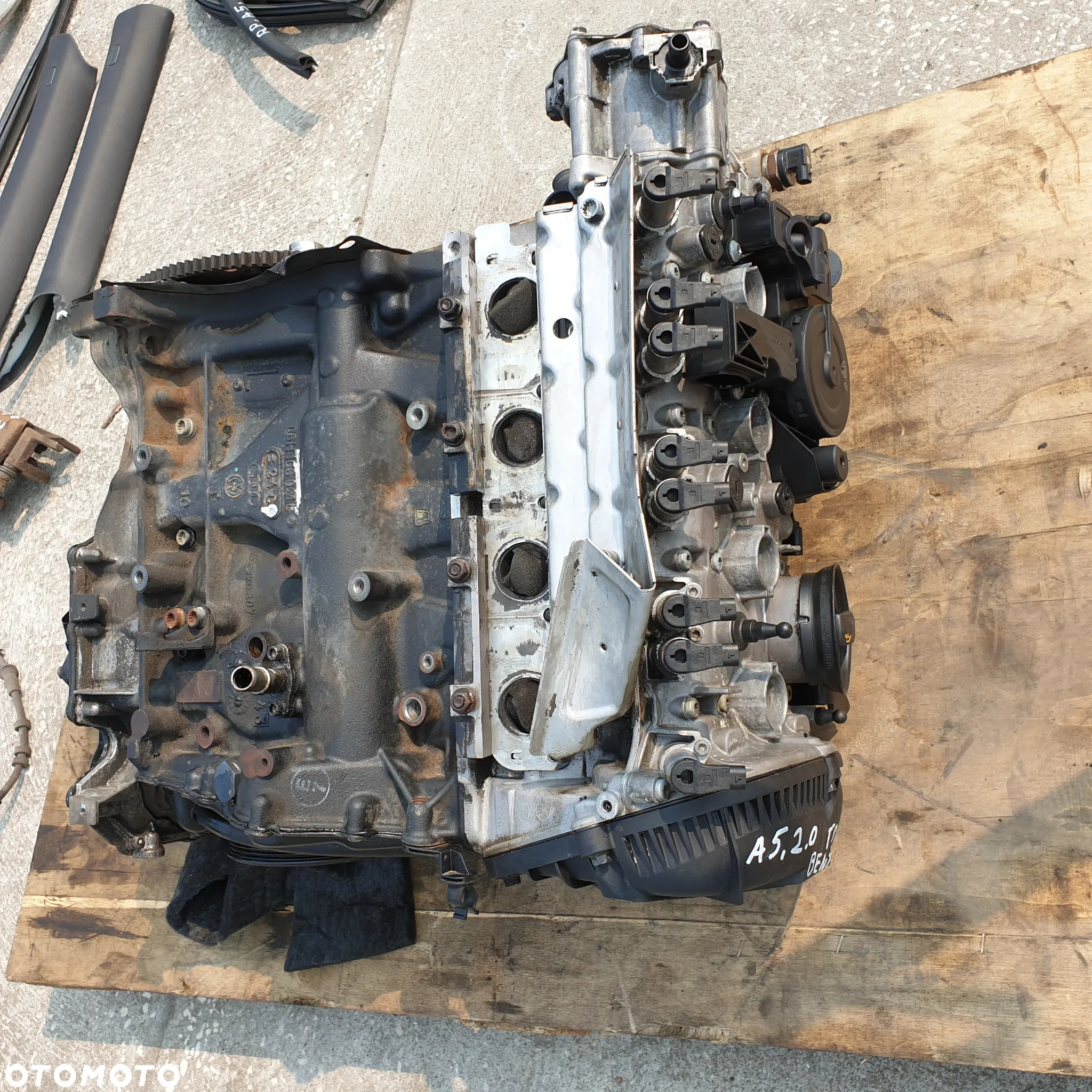 VW SKODA AUDI  SEAT A5 SILNIK 2.0 TFSI CDN 116TYS MIL PRZEBIEGU - 2