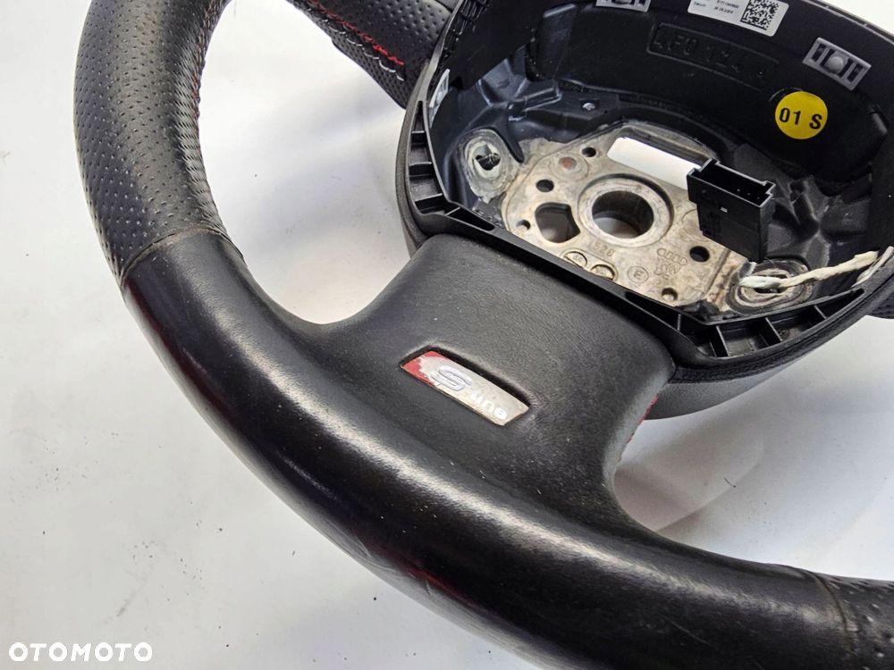 KIEROWNICA SKÓRA S-LINE ŁOPATKI AUDI A6 C6 Q7 4L 4F0419091CA URS *2* - 5