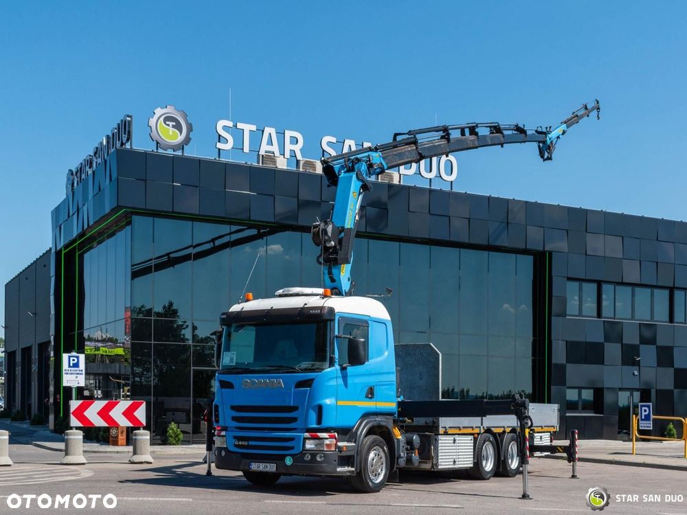 Scania SCANIA G440 6x4 PALFINGER PK 34002 SH Fly Jib Wciągarka Crane - 10