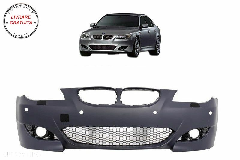 Bara Fata BMW Seria 5 E60 E61 (2003-2007) M5 Look- livrare gratuita - 7