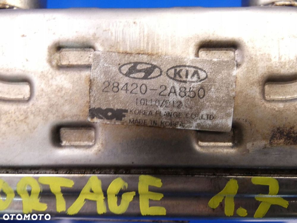 KIA SPORTAGE 3 OPTIMA HYUNDAI I40 IX35 1.7 CRDI ZAWÓR EGR CHŁODNICA SPALIN - 4