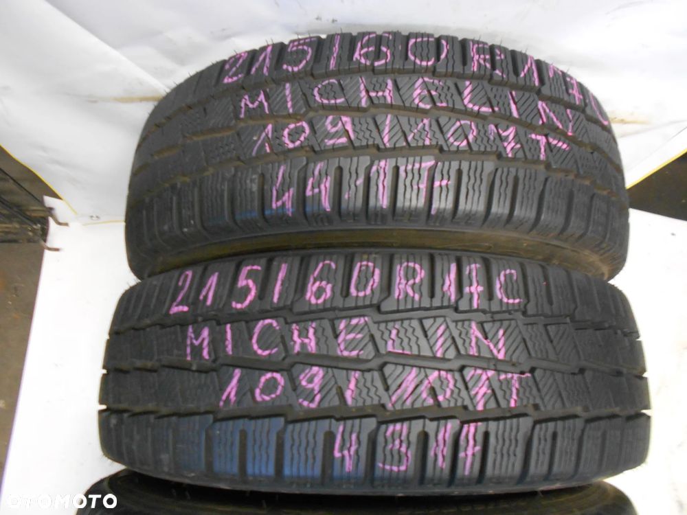 OPONY 215/60R17C MICHELIN AGILIS ALPIN DOT 4524 / 3717 10MM - 2