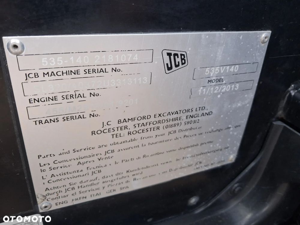 JCB 535 - 140 Hi Viz, SWAY - 9
