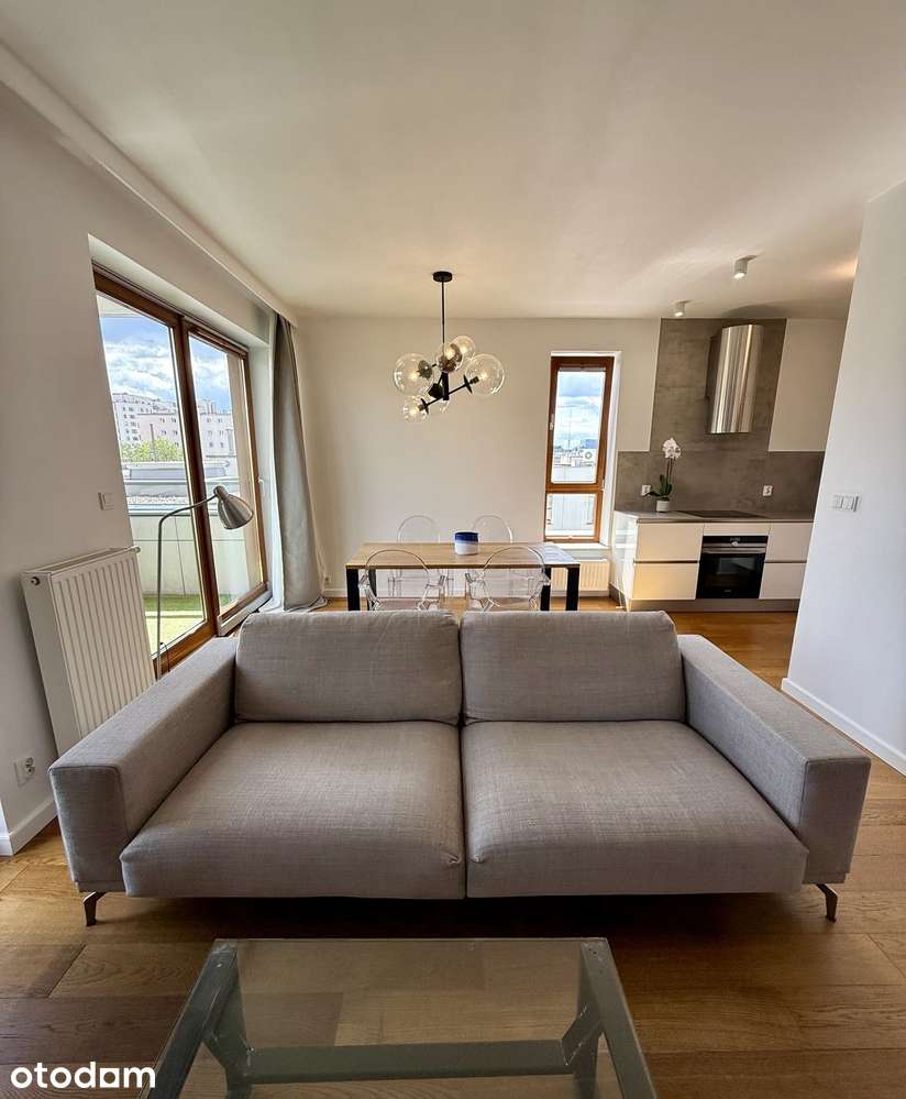 Metro Wierzbno | Apartament z tarasem | 2 pokoje, 53 m² | Klimatyzacja