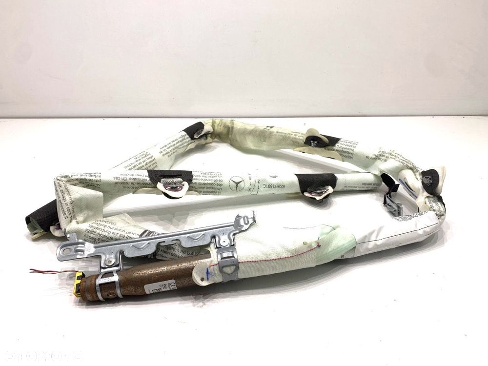 KURTYNA POWIETRZNA LEWY  MERCEDES-BENZ CLA coupe (C117) 2013 - 2019 CLA 250 4-matic (117.346) 155 kW - 1