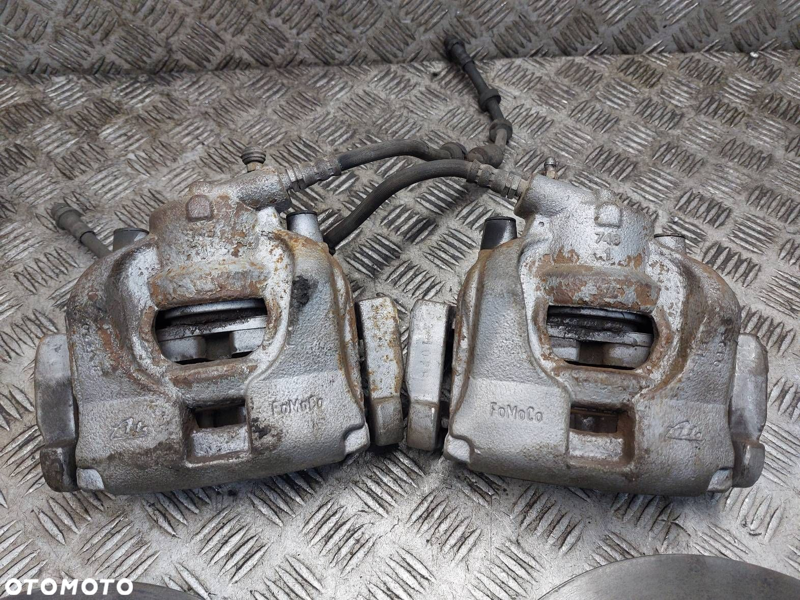 TARCZE HAMULCOWE PRZÓD + KLOCKI + ZACISKI FORD MONDEO MK4 2.0 16V ATE - 2
