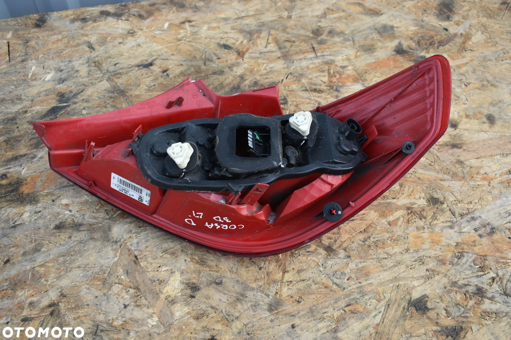 LAMPA TYLNA TYŁ LEWA OPEL CORSA D 2008r. - 2