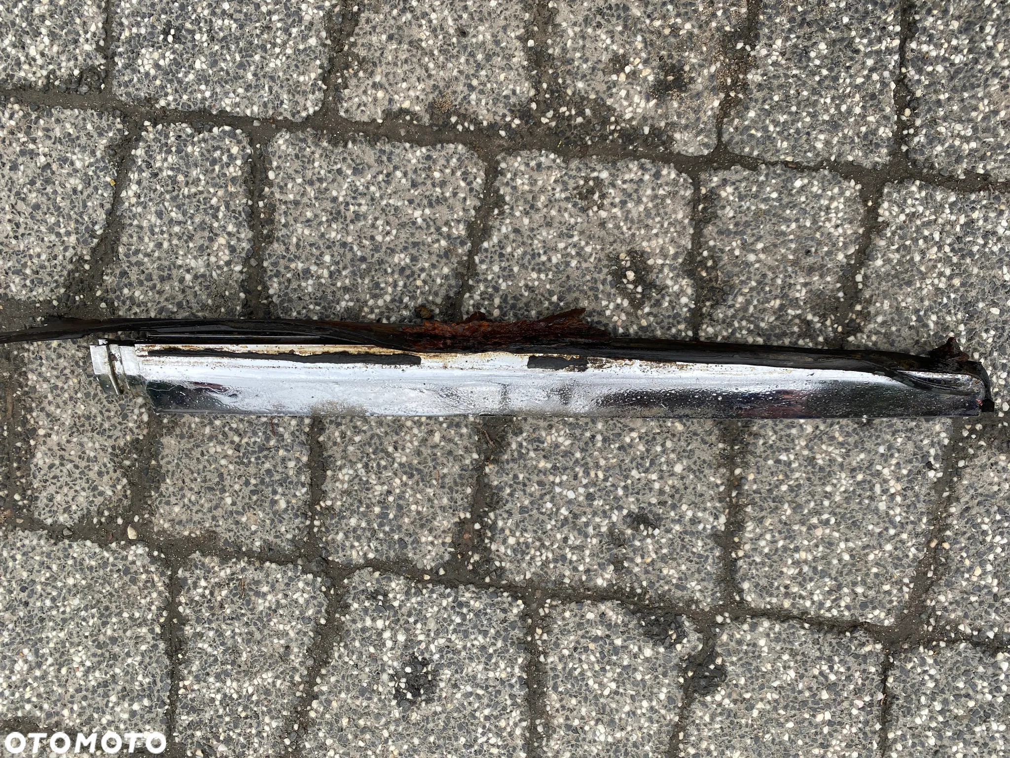 Listwa chrom tył pod klapę Mercedes-Benz SL SLC W107 C107 R107 - 19