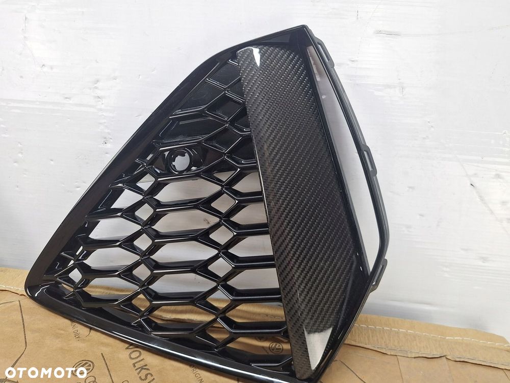 KRATKA ATRAPA ZDERZAK AUDI RS6 RS7 4K 4K8 CARBON 2019-2025 OE ORYGINAŁ LP - 4