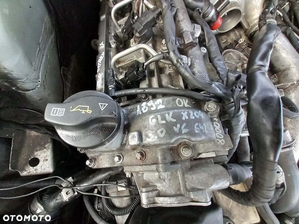 MERCEDES ML W164 SILNIK 3.0 V6 DIESEL !!! USZKODZONY NA CZĘŚCI !!! OZNACZENIE: OM642 - 2