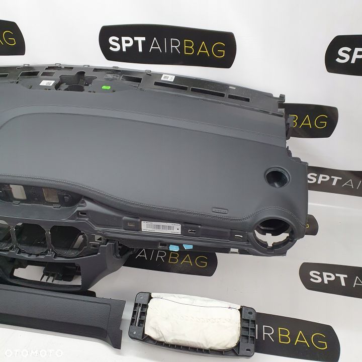 MERCEDES B-KLASA W246 SKÓRA DESKA ROZDZIELCZA KONSOLA KOKPIT PULPIT PODUSZKI AIRBAG AIR BAG PASY KIT SET - 4