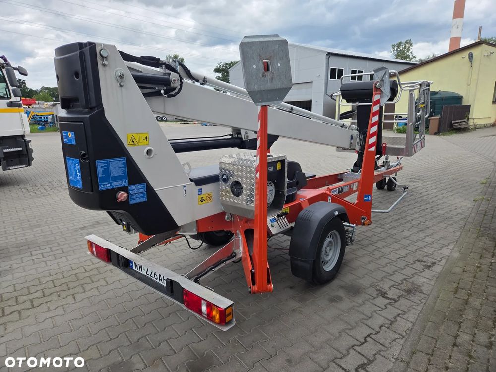 Inny 15 m DINO 150T-2 Podnośnik koszowy na przyczepie ZWYŻKA jak Omme Teupen Denka NiftyLift - 4