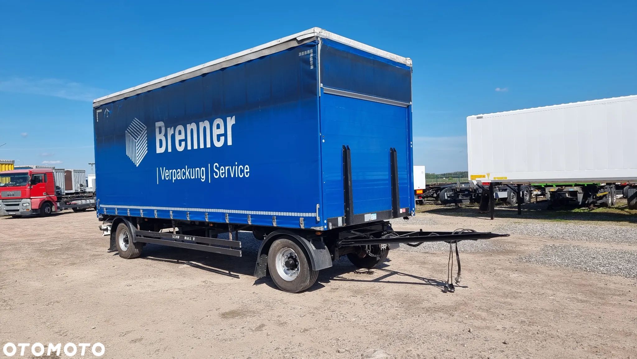 Schwarzmuller 33.500zł netto PRZYCZEPA 7,30x2.65m DMC 12.000KG FIRANKA SUWANY DACH 2015 rok ST.BDB MOŻLIWOŚĆ TRANSPORTU - 1