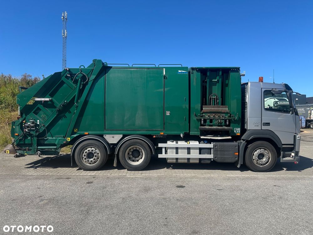 Volvo FM 330 6x2 Śmieciarka 2 komory NTM - 13