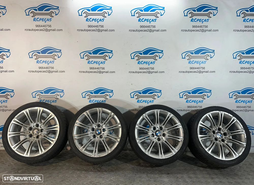 .Conjunto Jantes 18 Originais Pack M Style 135 BMW Serie 5 E60 Carro E61 Carrinha 8J ET20 5x120 7 905 320