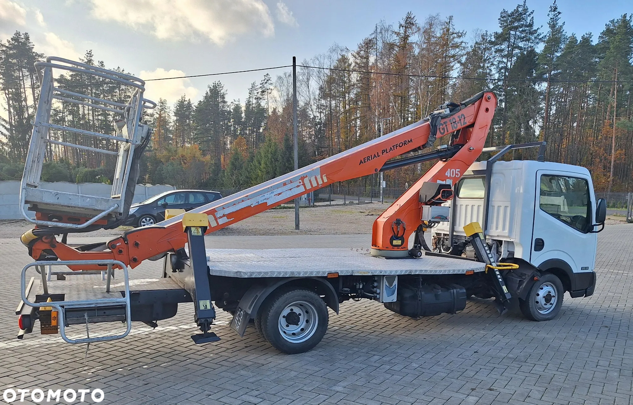 Nissan Cabstar Podnośnik Koszowy 18M - 3