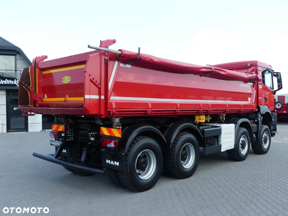 MAN TGS 41.470 / 8x8 / WYWROTKA MEILLER 3-STR HYDROBURTA / MANUAL / - 18