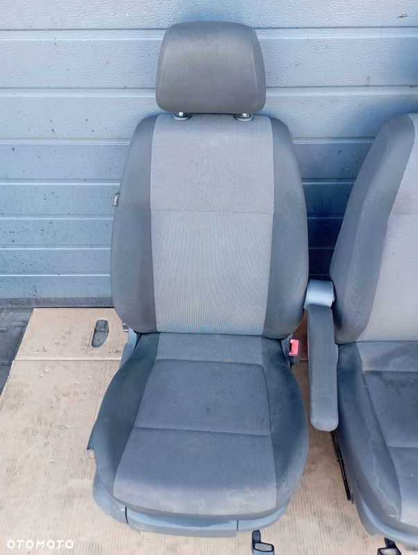 VW CADDY III 3 2K SIEDZENIE FOTEL FOTELE LEWY PRAWY KIEROWCY PASAŻERA EU - 2