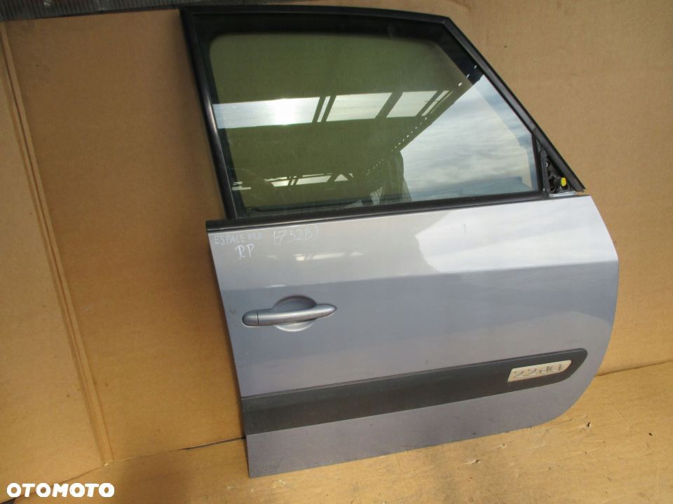 RENAULT ESPACE 03R DRZWI PRAWE PRZÓD ELEKTRYCZNE - 1